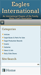 Mobile Screenshot of eaglesinternational.net